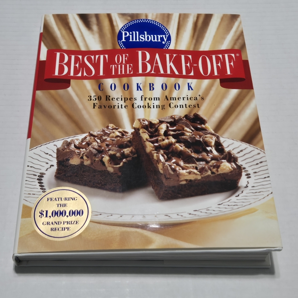 Pillsbury Best of the Bake-Off Cookbook baking recipe book